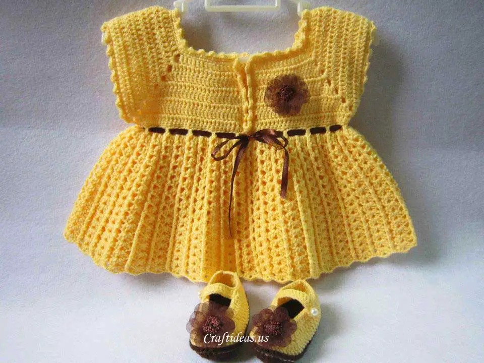 [Free Patterns] Gorgeous Crochet Dresses For Little Girls