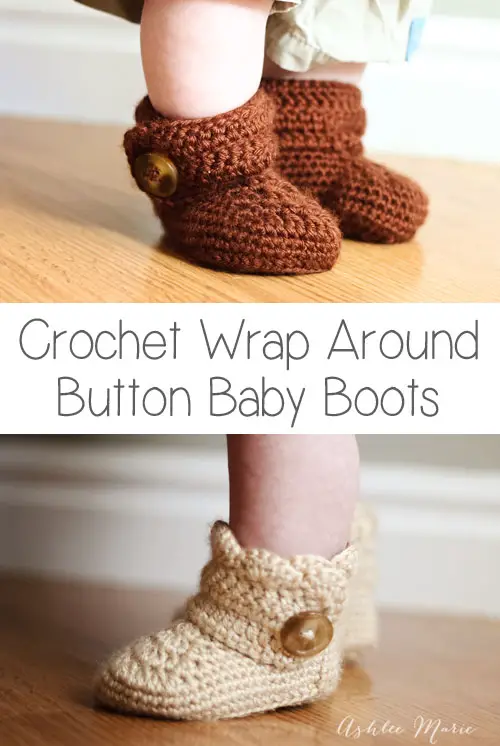 [Free Pattern] The Cutest Baby Booties Ever. Ahhh So Cute!