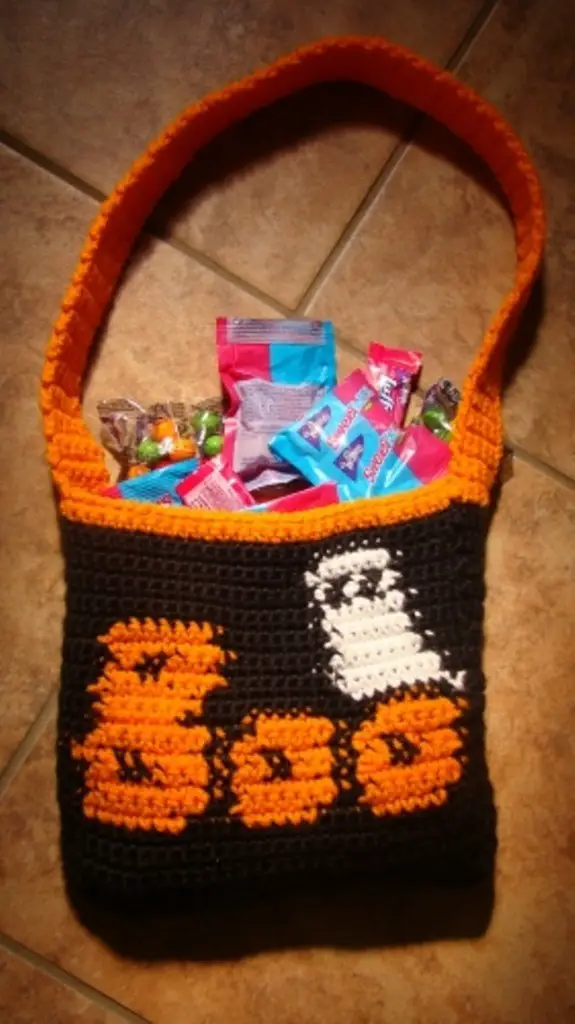 Crochet Trick or Treat Bag