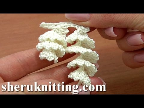 [Video Tutorial] Learn How To Crochet The Spiral Fringe Or The Crochet Spirals Edging