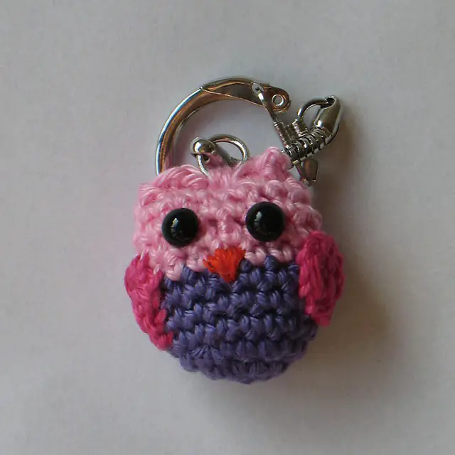 Owl keychain by Epsiej
