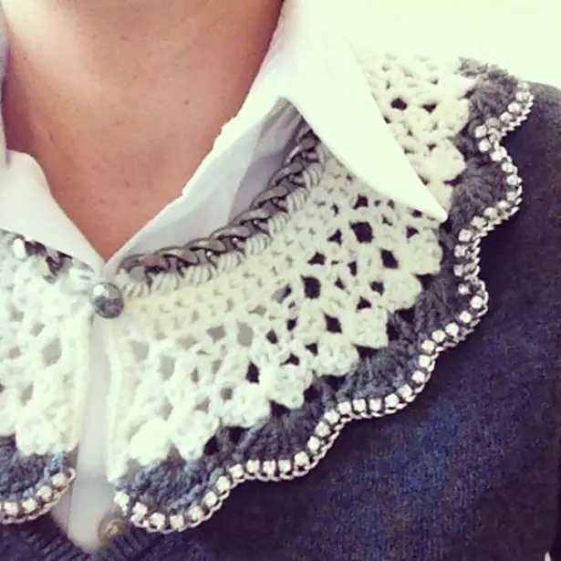 [Free Pattern] Simple Gorgeous And Super Quick Peter Pan Collar