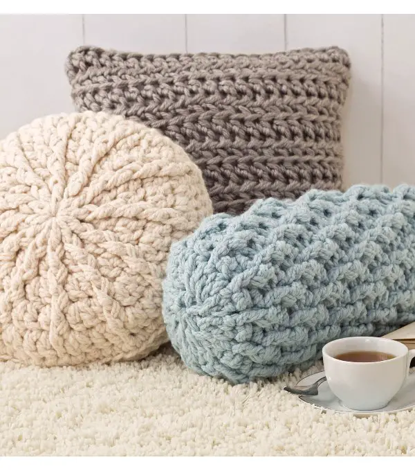 Cozy Crochet Pillows