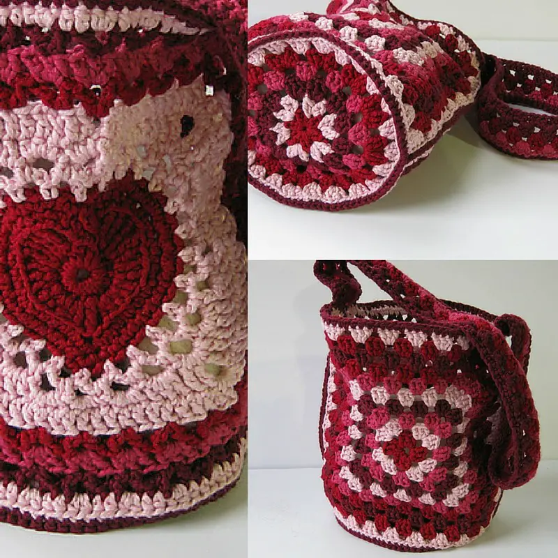 Granny's Valentine Bag by Ana Clerc