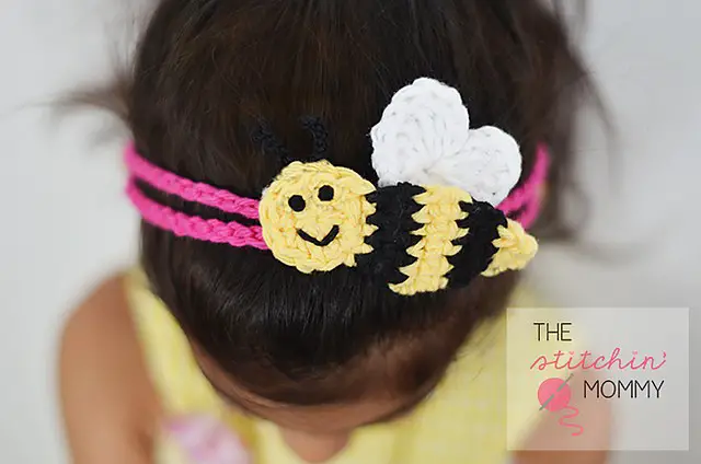 [Free Pattern] Quick, Easy And Adorable "Bee Mine" Headband