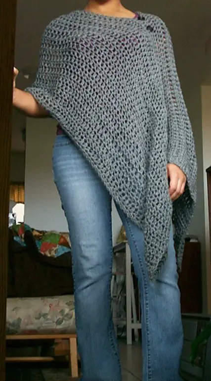 [Free Pattern] Totally Customizable And Very Versatile, This Poncho Pattern Is Brilliant