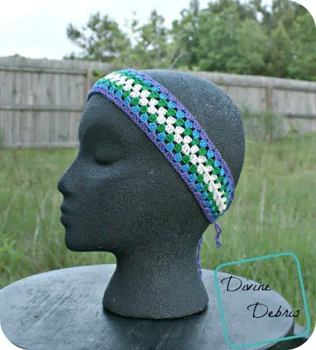[Free Pattern] Cute Crochet Headband To Wear This Summer