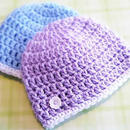 [Free Pattern] By Far The Easiest And Fastest Newborn Hat