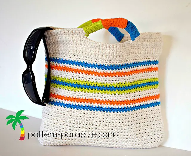 [Free Pattern] This Quick, Easy And Cute Tote Bag Is The Perfect Summer Gift For Any Girl 