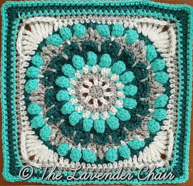 [Free Pattern] Add Beauty And Texture To Any Project With This Gorgeous Mandala Square Pattern 