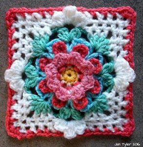 [Free Pattern] This Gorgeous Square Is So Versatile And There's So Many Things You Can Do With It
