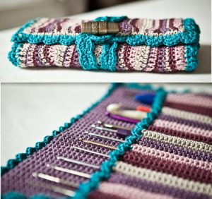[Free Pattern] Gorgeous Crochet Hook Case You'll Fall In Love With 