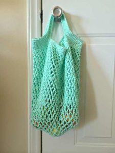 [Free Pattern] This Perfect For Grocery Shopping Mesh Tote Will Handle Pretty Much Anything You Can Fit Into It