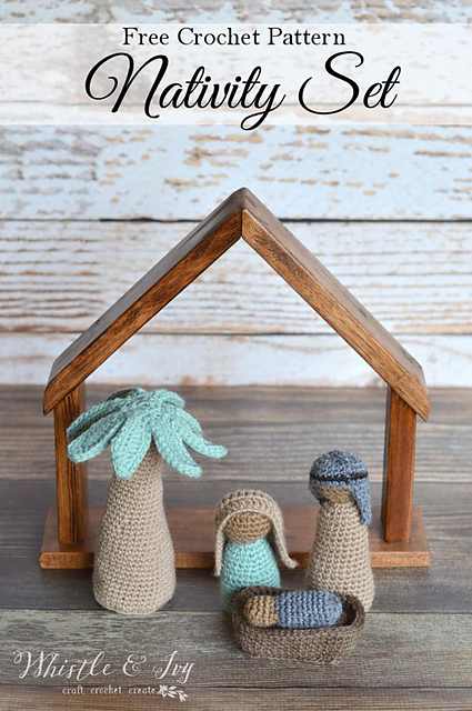 These Most Awesome Christmas Nativity Set Free Patterns Will Get You In The Mood For Christmas