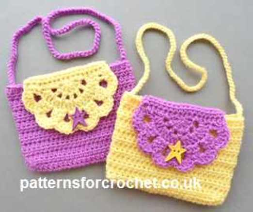 Super-Cute Crocheted Kids Handbag For A Mini-Fashionista