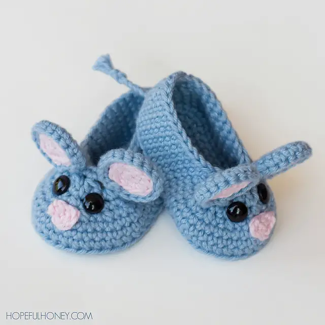 Precious Little Mice Baby Booties