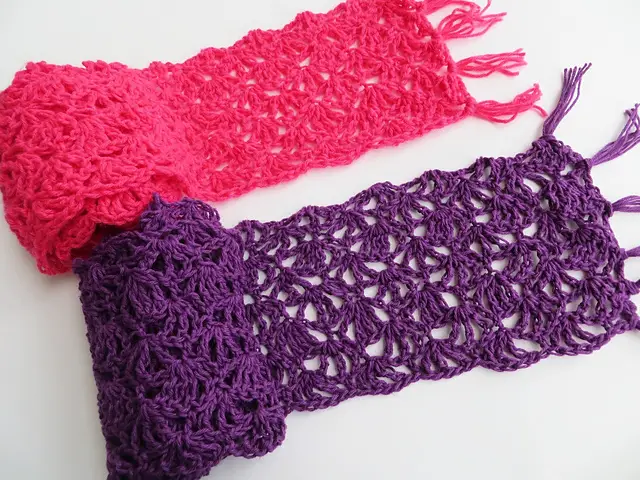 The Perfect Lacy Scarf Crochet Pattern For Spring And Summer