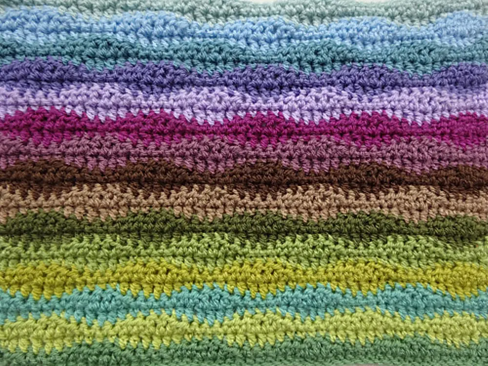 [Free Pattern] Simple Beautiful And Surprisingly Quick Waves Blanket