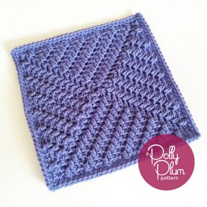 [Free Pattern] Stunning Texture-Rich Afghan Square With Amazingly Clever Design