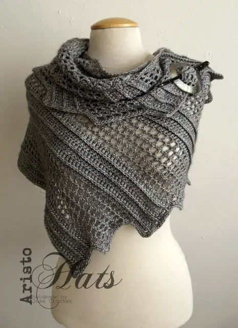 [Free Pattern] Brilliantly Simple Shawl Pattern With A Lovely Design