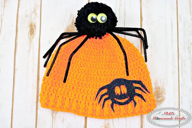 [Free Pattern] Mind-Blowingly Cute And Simple Spider Pom-Pom Hat