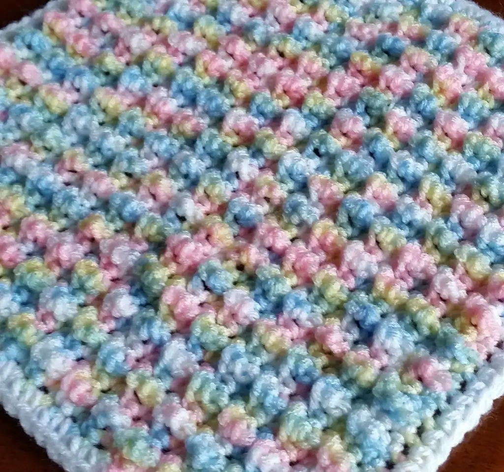 [Video Tutorial] Super Easy Crochet Bubble Pop Stitches Baby Blanket
