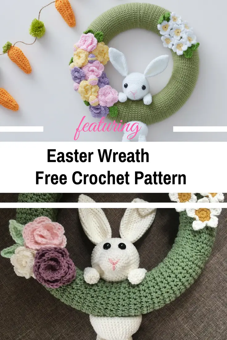 Fabulous Crochet Easter Wreath Pattern To Make Now