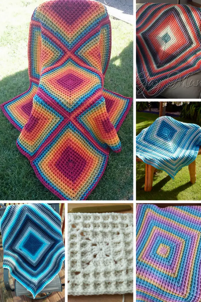 How To Turn A Squared Waffle Dishcloth Into A Waffle Blanket Any Size