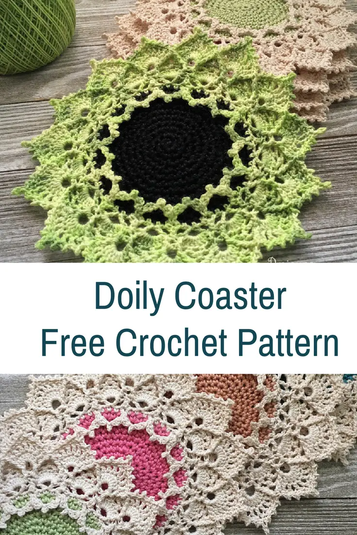 Amazing Doily Coaster Crochet Pattern