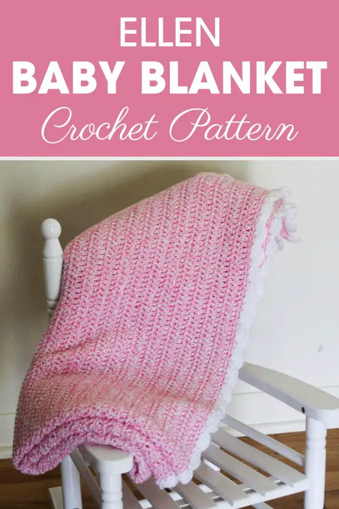 Simple Easy Baby Blanket Free Crochet Pattern