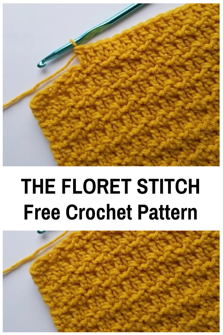 Learn A New Crochet Stitch: The Floret Crochet Stitch