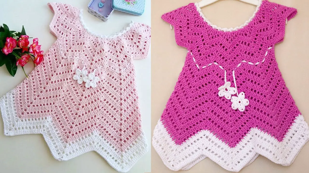 Cute Crochet Summer Dress For Little Girl Free Pattern