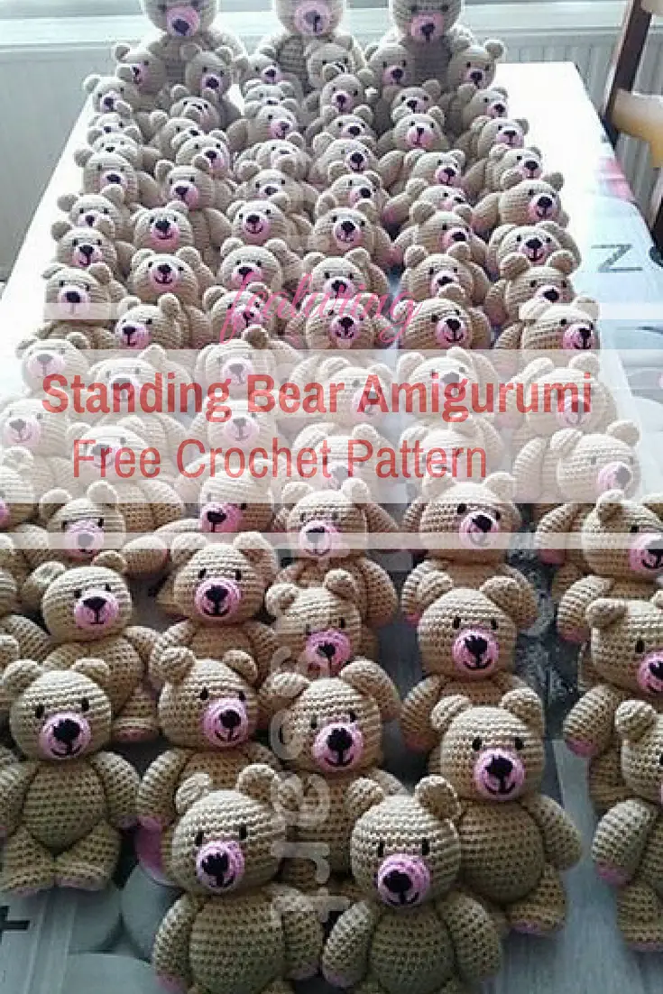 This Adorable Standing Bear Amigurumi Family Is Really Impressive!