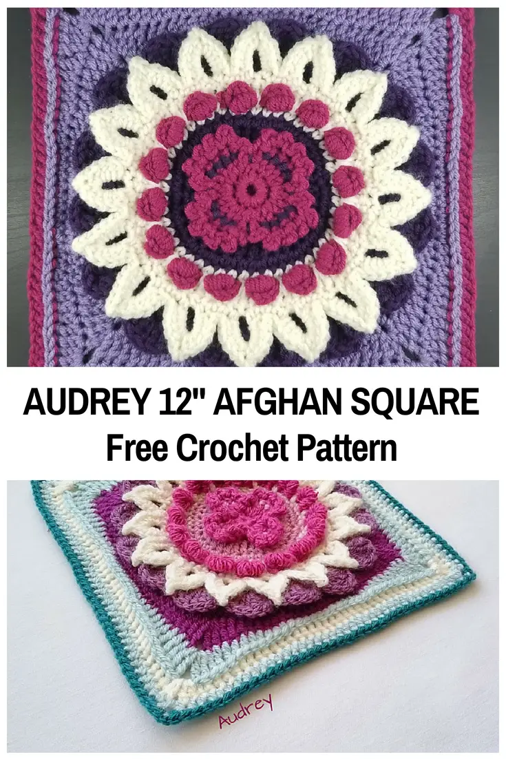 Sweet Floral Crochet Granny Square Stands Out In More Ways Than One