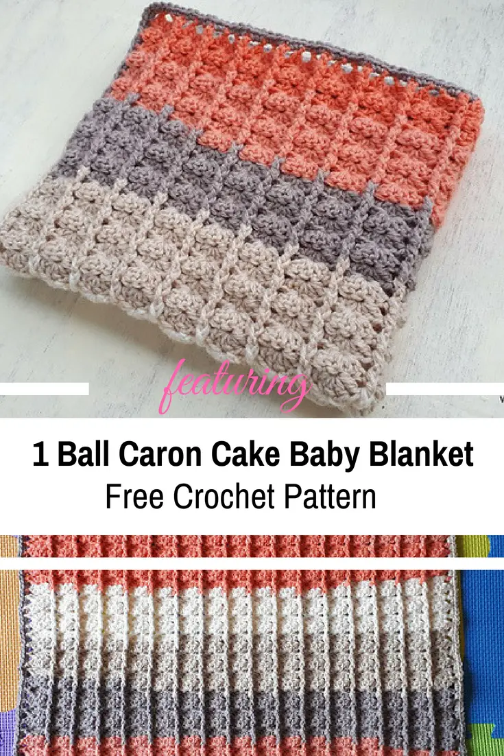 This 1 Ball Baby Blanket Makes A Great Last Minute Present [Free Pattern]