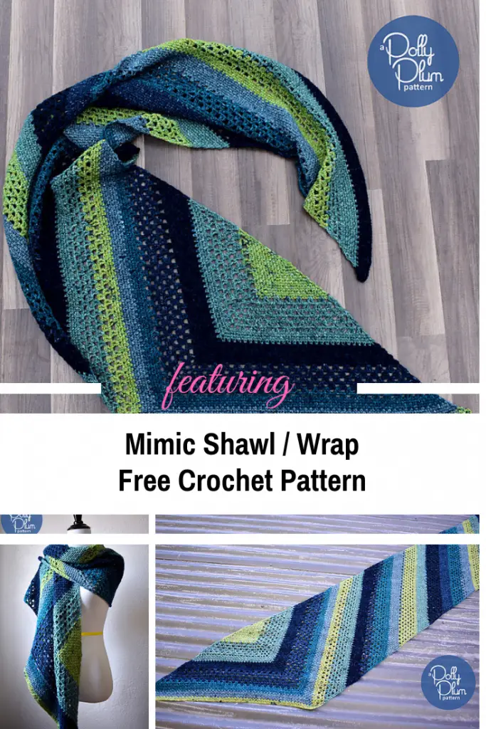 Incredibly Easy And Gorgeous Trapezoid Shaped Shawl [Free Pattern]