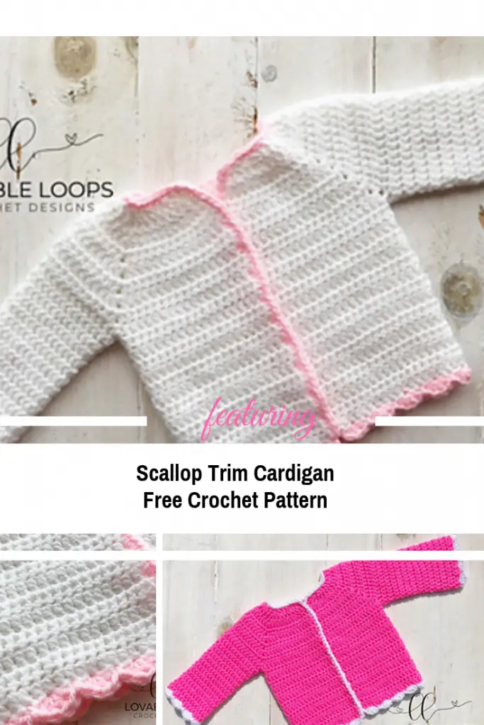 Simple And Easy Long Sleeved Cardigan For Babies And Toddlers [Free Pattern]