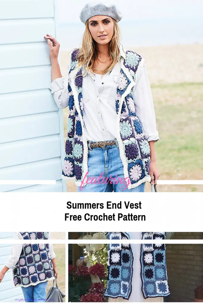 This Supper Simple Summers End Vest Is The Perfect Accessory For Chilly Mornings Or Evenings