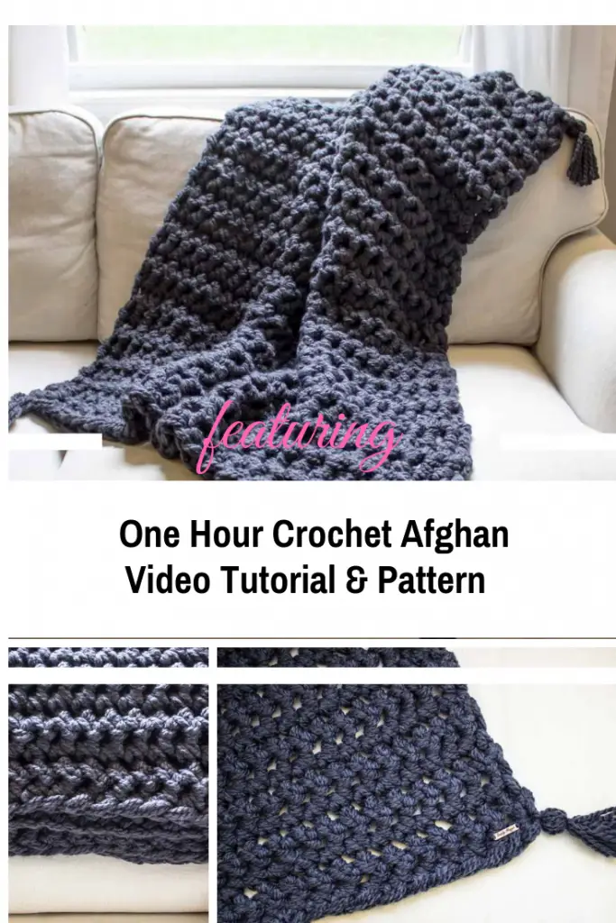 One Hour Crochet Afghan You’ll Want To Make Immediately [Video Tutorial]