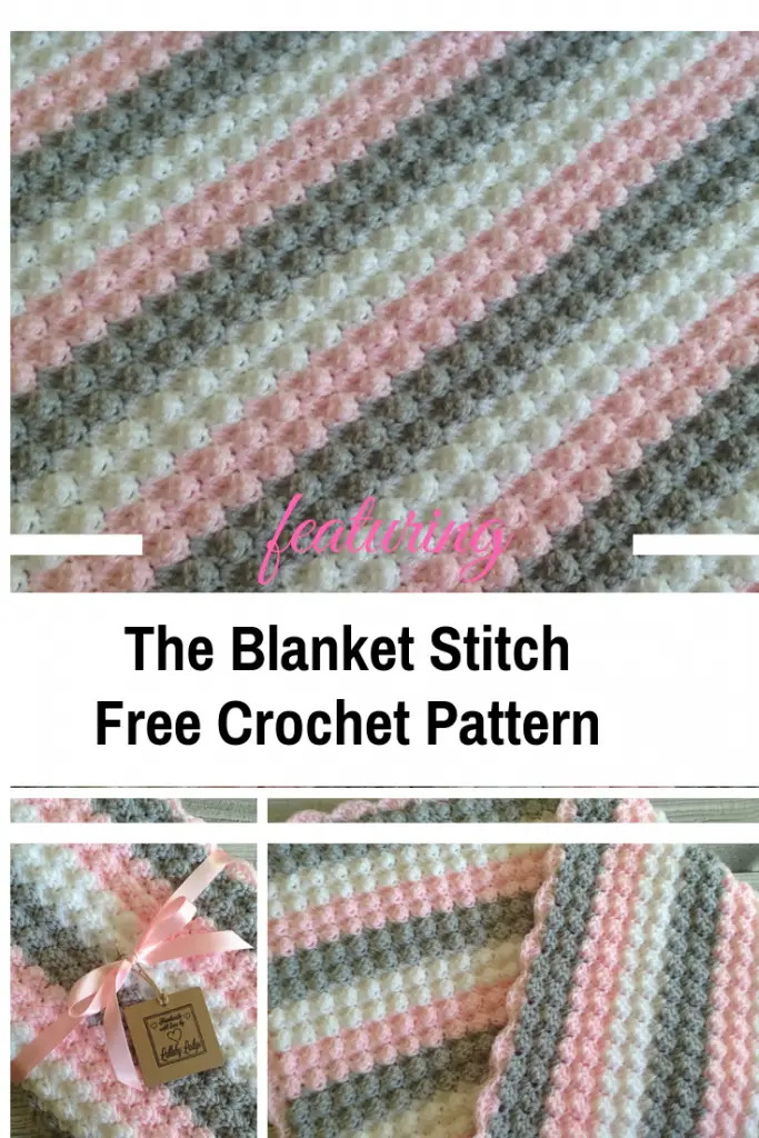 The Cute Bubbles Blanket Stitch Free Crochet Pattern