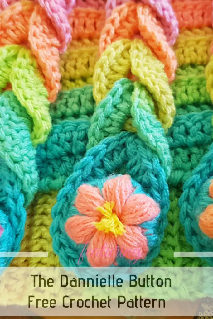 Simple Yet Amazing Crochet Flower Button [Free Pattern]