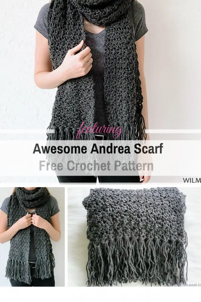 Fast And Super Simple Crochet Scarf Free Pattern