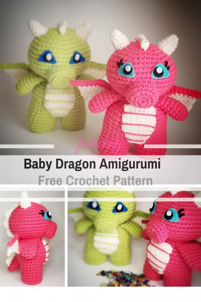 Cutest Crochet Baby Dragon Amigurumi Is The Perfect Gift For Your Dragon Loving Friends 