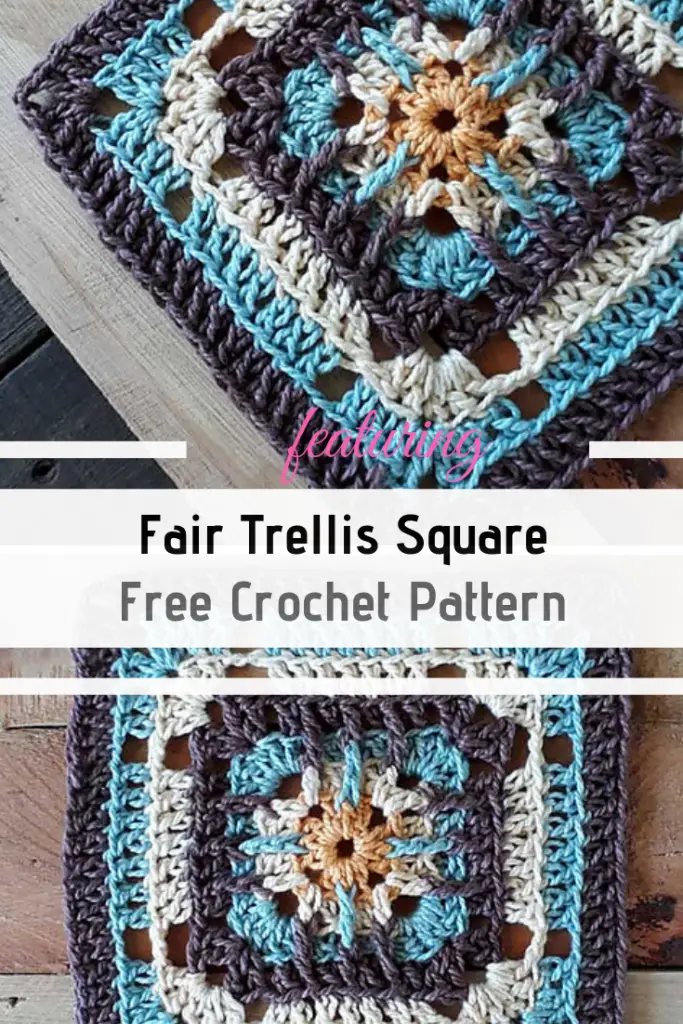Quick And Easy Crochet Square Pattern