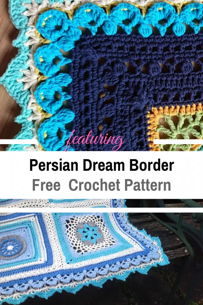 Simply Elegant Crochet Blanket Border Free Pattern