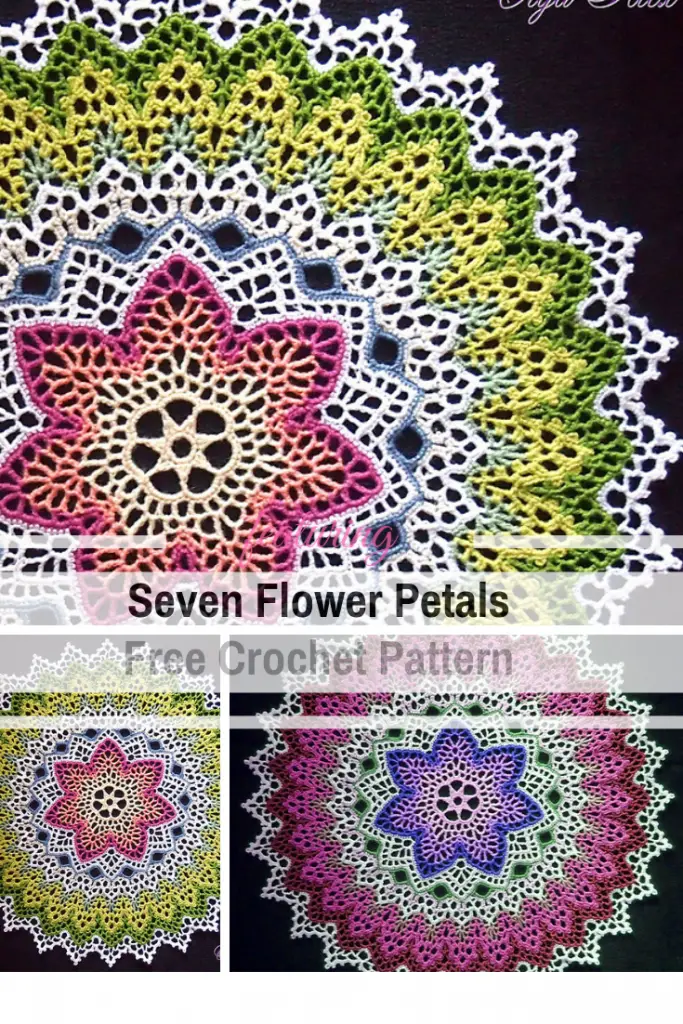 Stunning Flower Doily Crochet Pattern