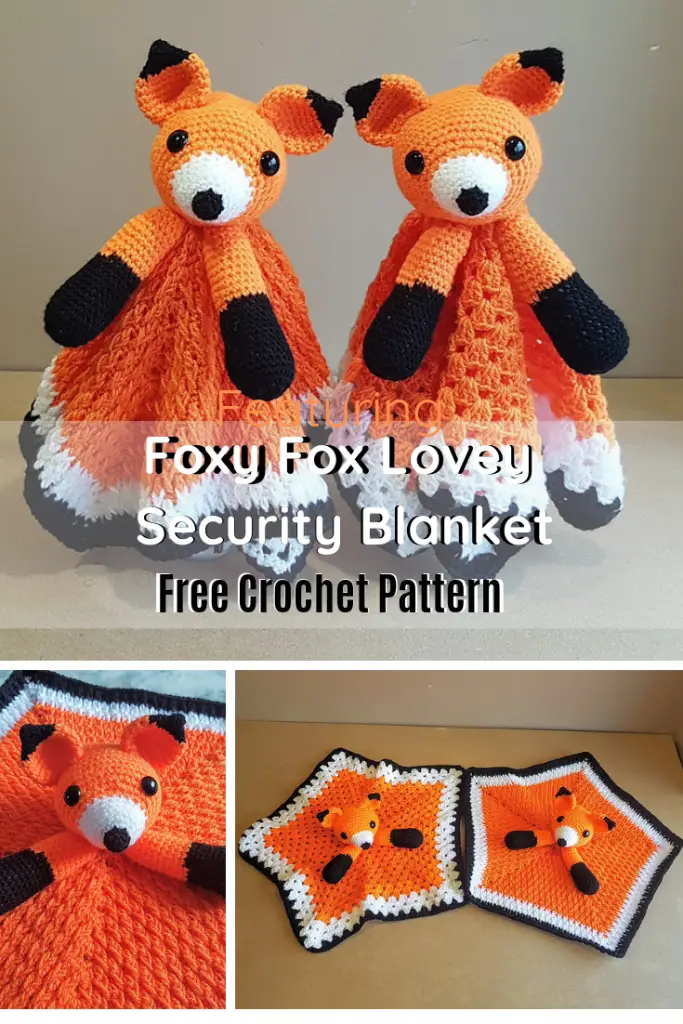 This Cute Fox Lovey Security Blanket Quickly Becomes A Favorite