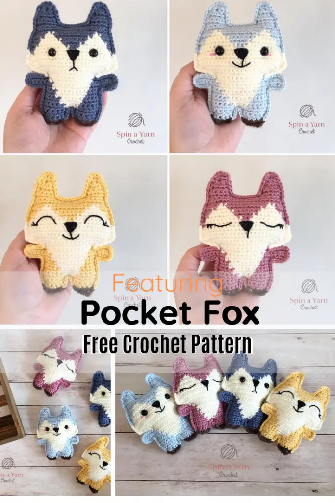 Cutest Fox Amigurumi Fits Your Pocket!