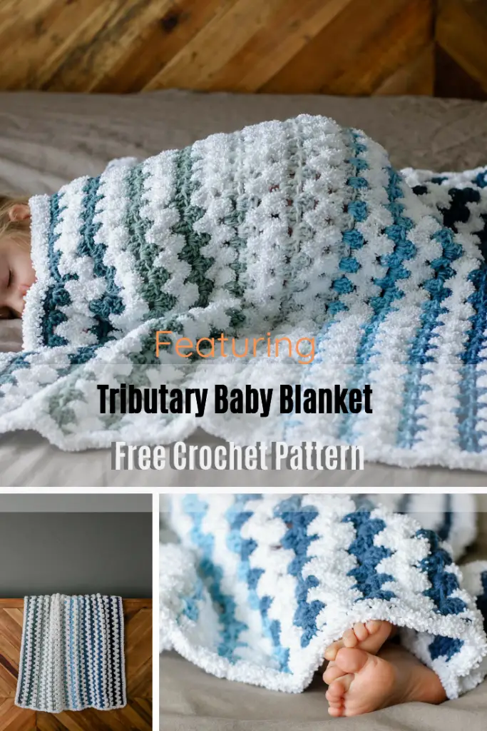 Easy Modern Crochet Baby Blanket Pattern For Beginners