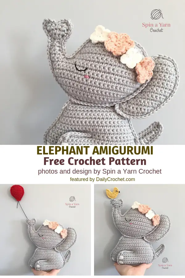 Sweetest Crochet Elephant Pattern To Decorate Your Baby's Nursery